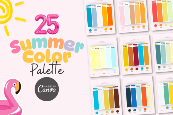 25 Summer Color Palette with Hex Codes: Your Brand's Sunny New Look