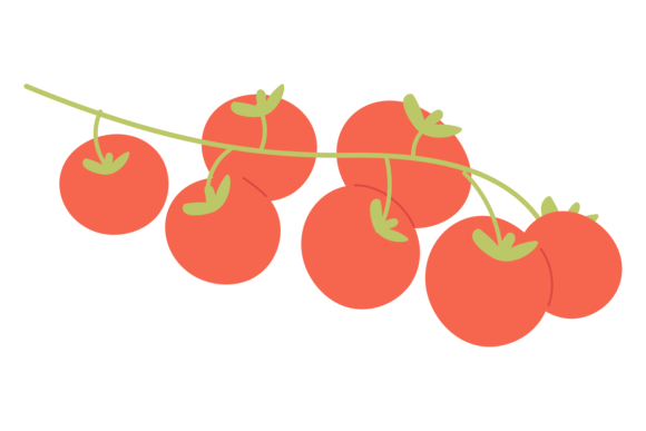 Cherry Tomatoes Color Icon: A Fresh Take on Branding