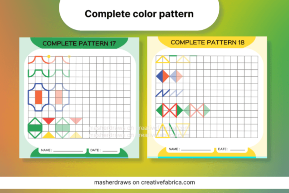 Kids Activity Trace Color Pattern 17-18: A Practical Guide for Early Learning