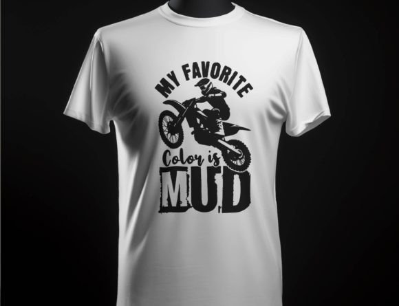 Motocross SVG: My Favorite Color is Mud